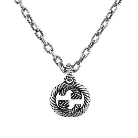 gucci interlocking g pattern|gucci interlocking g necklace.